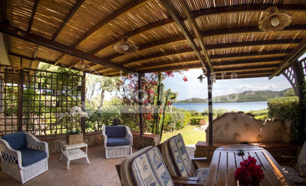 Villa 13A - Porto Mannu Bilocale Prima Fila Con Splendida Vista Sul Mare à Palau Extérieur photo